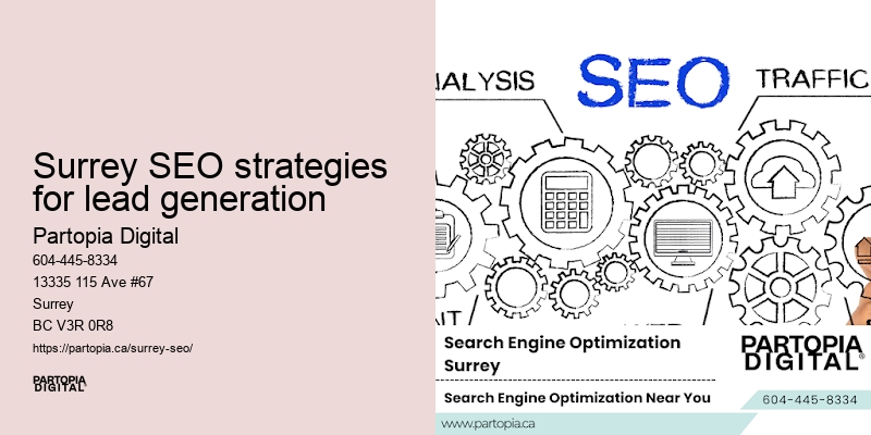 Surrey SEO strategies for lead generation SEO specialist team