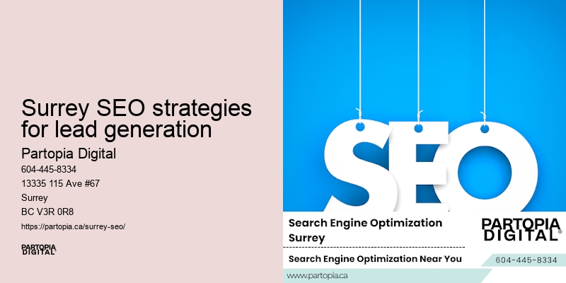 SEO package Surrey SEO strategies for lead generation