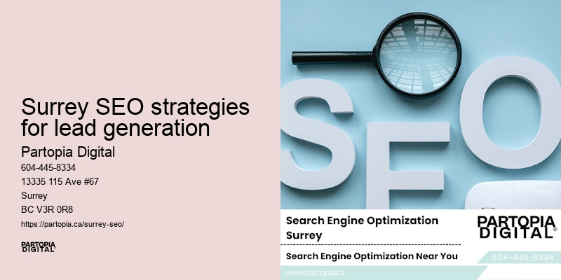 Top SEO ranking services in Surrey SEO strategies for lead generation