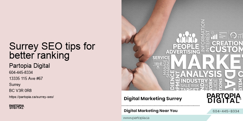 Small business SEO services Surrey SEO tips for better ranking