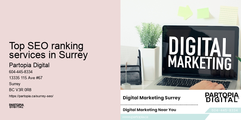 Experienced SEO Experts Top SEO ranking services in Surrey