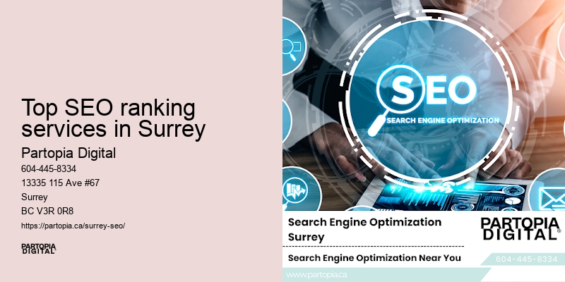 SEO expert Top SEO ranking services in Surrey