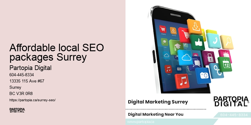 SEO expert Affordable local SEO packages Surrey BC