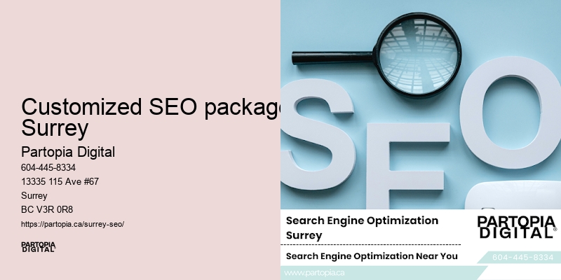 Customized SEO packages Surrey SEO experts