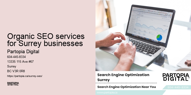 Custom SEO services Organic SEO services for Surrey businesses BC