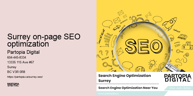 SEO marketing Surrey on-page SEO optimization